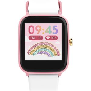 Ice Watch Ice Smart - Ice Junior - Pink - White 021874 Horloge - Siliconen - Wit - Ø 38 mm