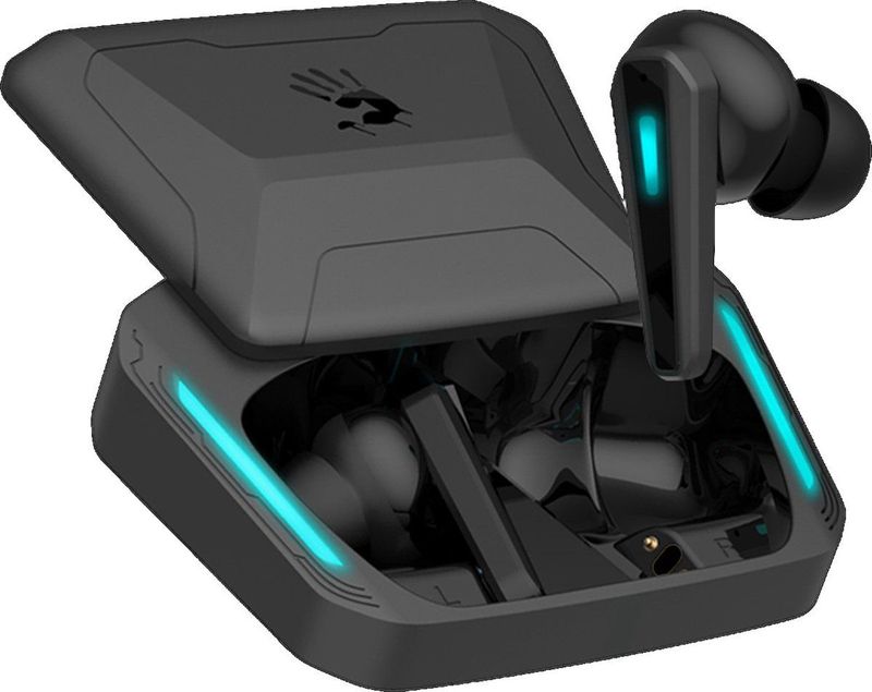 A4Tech - 47456 Bloody TWS M70 - Koptelefoon - Zwart/Blauw - Draadloze