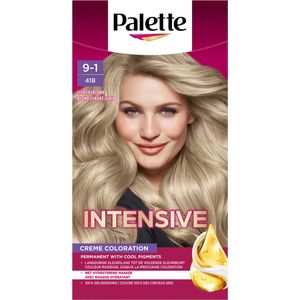 Poly Palette - Intensive Creme Permanente Haarkleuring - Licht Asblond - 1 Stuk