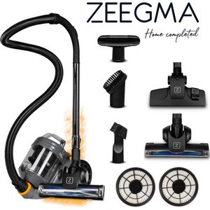 Zeegma Base Jet - zakloze stofzuiger - 4000 W - Turbo Borstel - SET 6in1