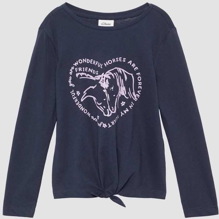 s.Oliver - T-Shirt - Zacht - Lange Mouwen