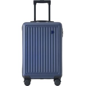 Merax Hartschalen Koffer – Rollkoffer - Reisekoffer - Handgepäck met 4 Wielen - ABS-Materiaal - TSA-slot - 362356 cm - Navy Blue