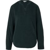 s.Oliver - Blouse - Petrol - Wijde Blouse - Lange Mouw