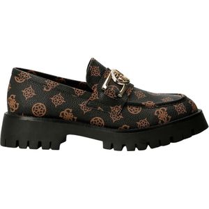 Guess - Ilary - Loafers - Zwart - Imitatieleer - Rubberen Zool