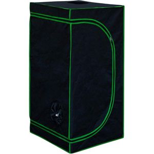 Grow tent voor planten, kweektent, broeikas, box, kweekkast, tuin, teelt, groenten, kruiden, kweekkast, indoor bloemen, kleine tomaten, hydro groen, maat: 80 x 80 x 180 cm