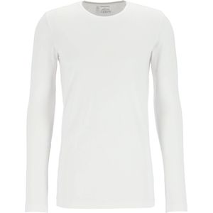 SCHIESSER 95/5 Originals T-shirt (1-pack) - O-hals lange mouw - wit - Maat: XL