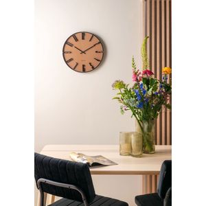 Present Time Vaas Allure Wave - Glas Zandbruin - 12x18cm - Modern