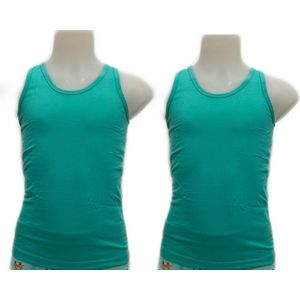 Embrator 2-stuks Jongens Hemdje zeegroen maat 98/104