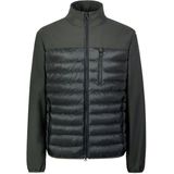 Geox, Heren, Jassen, Groen, Maat: 3XL Poliester,