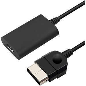 HDMI-kabelconverter voor Origineel systeem met voedingsadapter - Plug and Play - Zwart .