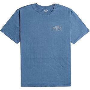 Billabong - Shirt voor heren - Korte mouw - Adiv arch - Basics - Stofblauw - maat XXL