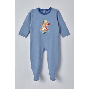 Woody - Kruippakje - wit-blauw gestreept - axolotl - 221-3-RBZ-Z/980 - 0m