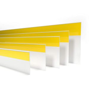 Raamstrips - Wit - PVC - Geschikt voor Binnen en Buiten