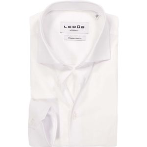 Ledûb overhemd modern fit wit