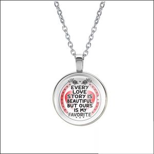 Ketting Glas - Every Love Story Is Beautiful