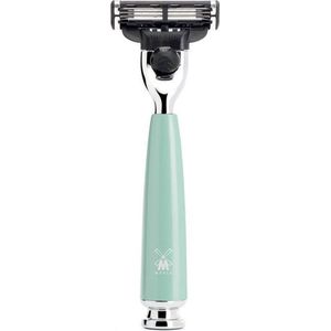 MÜHLE -Scheermes -Gillette Mach3 -Handvat kunsthars Mint groen -Rytmo