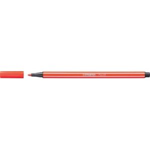 STABILO Pen 68 - Premium Viltstift - Licht Rood - per stuk