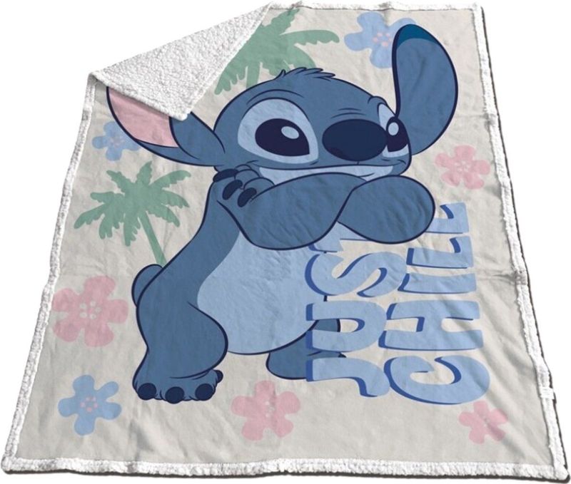 Lilo & Stitch - Fleecedeken - Sherpa - Just Chill Ontwerp