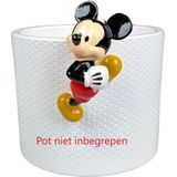 Pot Buddy Mickey - Aardewerk Pot - 6x5x10 cm