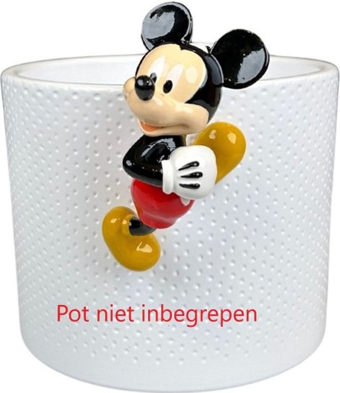 Pot Buddy Mickey - Aardewerk Pot - 6x5x10 cm