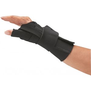 Comfort Cool pols & duimbrace - Maat S 15 - 18 cm handpalm omtrek - linkshandig