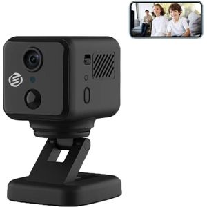 Equivera Spy Camera - Spycam - Mini Bewakingscamera - Kleine Camera - Verborgen Camera - Spionage - Voor Thuis, Kantoor, Auto
