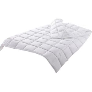 Deken 140x200cm voor 1 Persoon Bed Wit / Witte Dekbedtextiel / Antiallergisch Dekbed Niet Geweven Stof