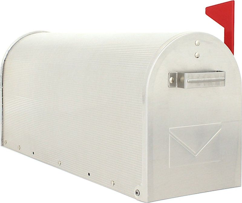 Rottner Amerikaanse Brievenbus Zilver |22x16,5x48cm|