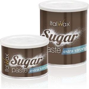 ItalWax Suikerpasta Extra Sterk 400ml - Sugar Paste Waxing voor Gladde Huid - Haarverwijdering