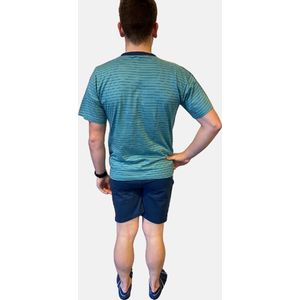 Cocodream Quality - Heren groene pyjama - Maat L - Mannen - Groen -