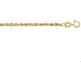 Koord 2,0 mm - 14K Geelgoud - Ketting
