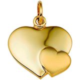 Tomylo Geelgouden graveerplaat met klein hart