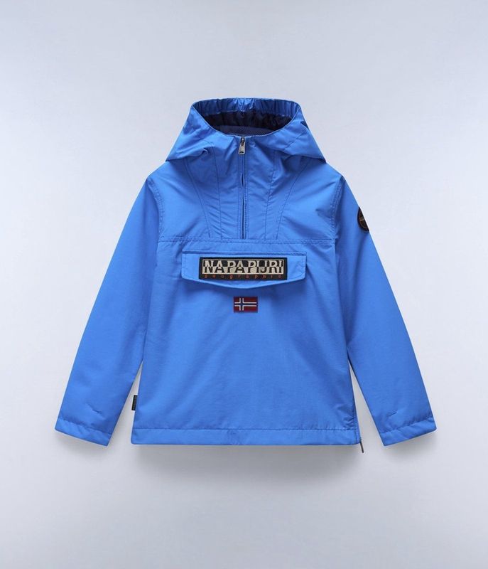Napapijri Kinder Anorak K Rainforest Sum 4 NP0A4GGD French Blue-158-164