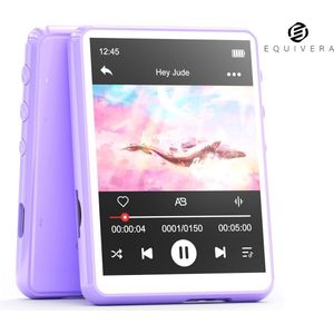 Equivera MP3 Speler Bluetooth - MP3 Speler - MP3 Speler met Bluetooth - MP3 Speler Bluetooth met FM Radio
