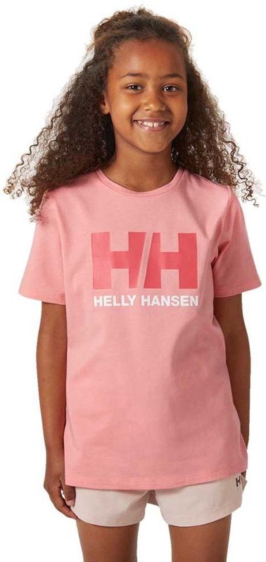Helly Hansen - Junior Logo T-shirt - Roze - Korte Mouwen