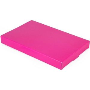 5x Brievenbusdoosjes Roze/ Pink A5+ - Brievenbuspakje - Verzenddoos - Kartonnen Envelop