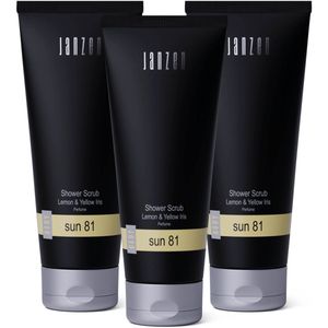 JANZEN Shower Scrub Sun 81 3-pack