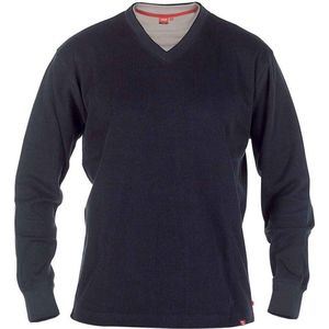 D555 Bliss Heren Lange mouwen Sweater 100% cotton – Navy – Maat L
