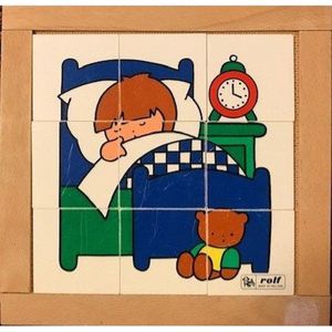 Rolf puzzel slapend jongetje (9 stukjes)