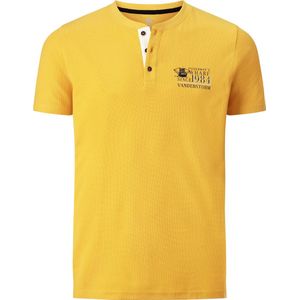 Jan Vanderstorm herren T-Shirt - 80/82 - geel