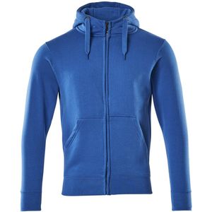 Mascot Crossover Capuchontrui met rits 51590-970 - Helder blauw - 3XL