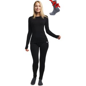 Thermisch ondergoed dames set van merinowol - licht, medium en zeer warm
