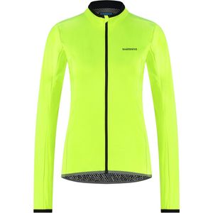 WINDFLEX dames regenjack, neongeel