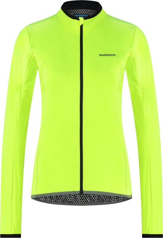WINDFLEX dames regenjack, neongeel