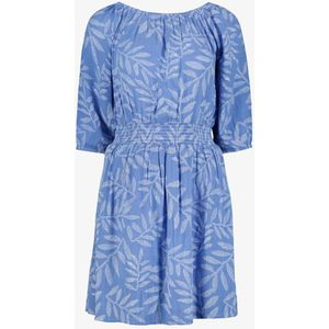 TwoDay dames jurk met print blauw - Maat M