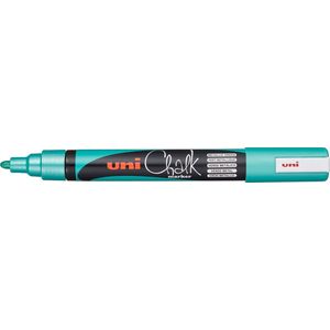 Uni-Ball Chalk Marker - krijtstift - metallic groen - 5mm punt - verwijderbaar