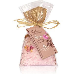 Rose Baths Salts Aromatherapy Bag | Ontspannende badzout met rozenblaadjes 100% natuurlijke Bulgaarse rozenolie