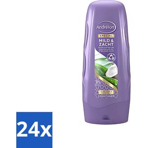 Andrélon - Mild & Zacht - Conditioner - Voor Gevoelige Hoofdhuid - 300 ml - Voordeelverpakking - 24 stuks