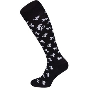 Fair Play - Riding Socks Multihorses 2.0 - Zwart - S/M 35-41