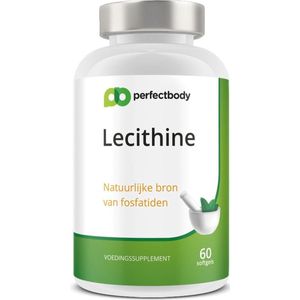 Lecithine Capsules - 60 Softgels - PerfectBody.nl